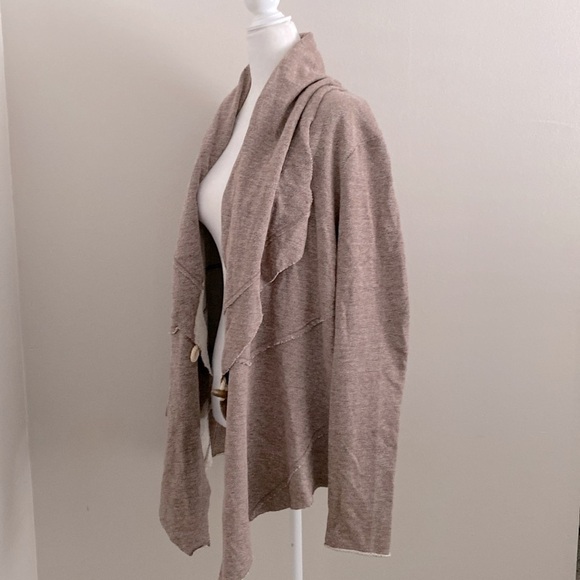 NWOT Quicksilver women’s Asymmetrical brick cardigan - Picture 5 of 14